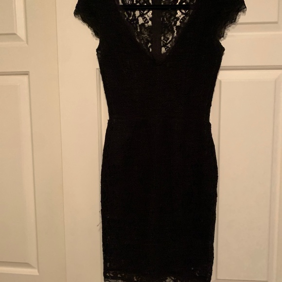 Black lace cocktail dress - Picture 1 of 1